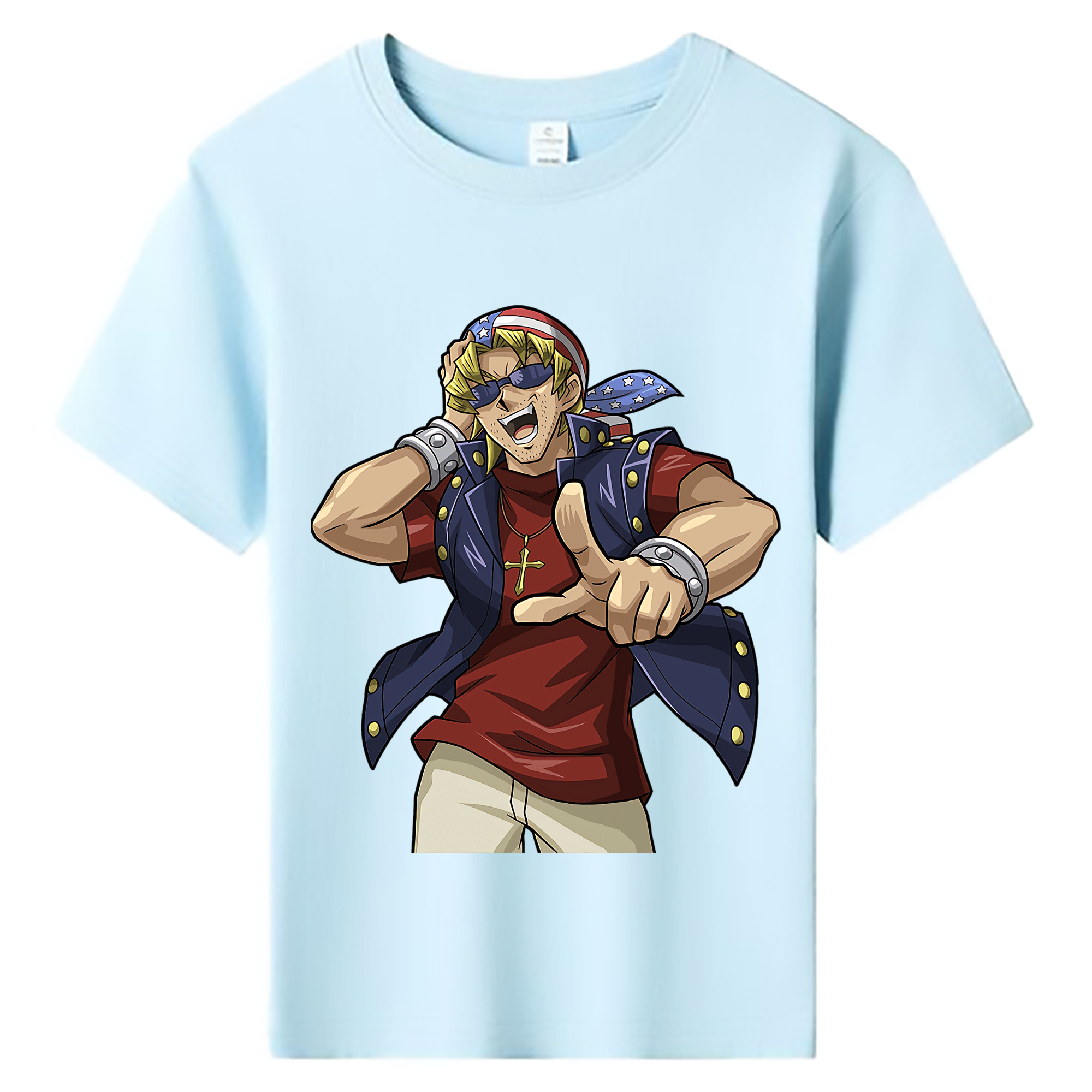 （画像用） 遊☆戯☆王 Yu-Gi-Oh! 綿100％キッズTシャツ（フロントプリント）